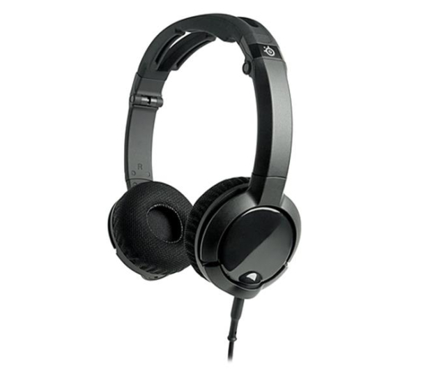 SteelSeries Flux z mikrofonem czarne - 118758 - zdjęcie